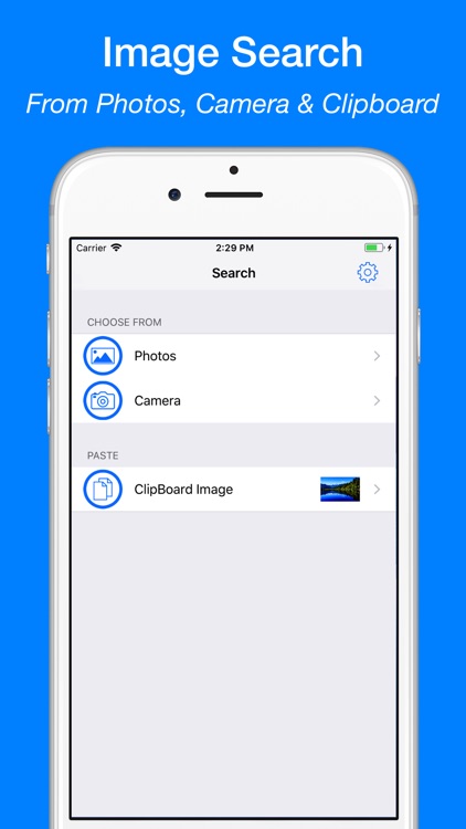 Reverse Image Search App