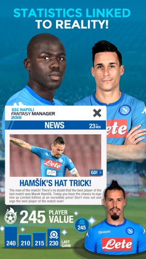 SSC Napoli FANTASY MANAGER 19(圖3)-速報App