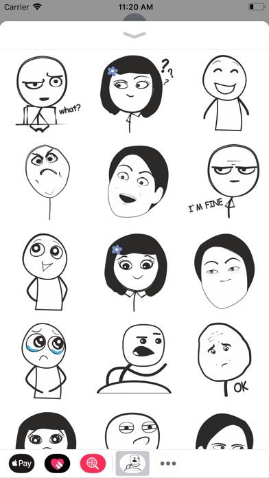 Memes: Stickers for iMessage screenshot 2