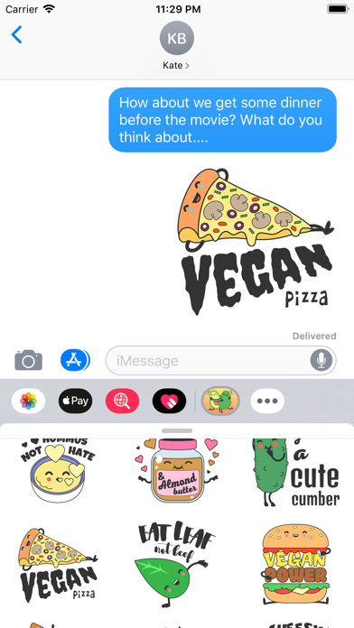 Plant-Based Vegan Stickers screenshot 2