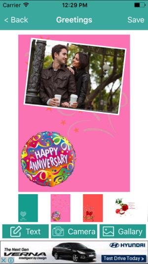 Anniversary Wishes Card Maker(圖4)-速報App