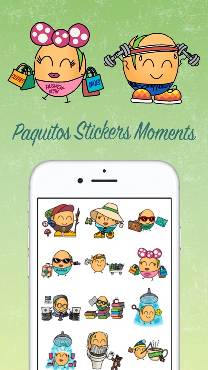 Paquitos Stickers: Moments