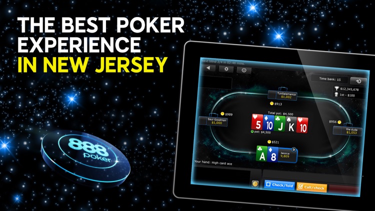 888 Poker NJ: Real Money Games