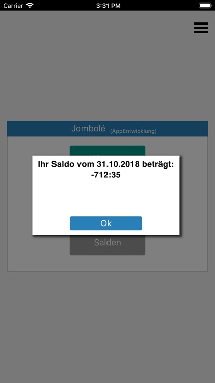 Jombole Zeiterfassungsapp screenshot-4