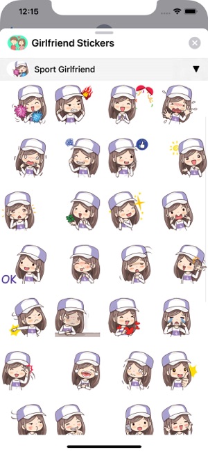 Girlfriend Sticker(圖6)-速報App