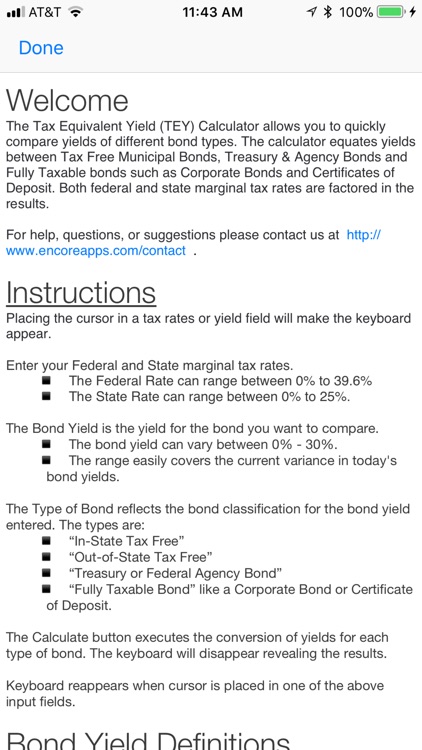 Tax Equivalent Yield Calc screenshot-4