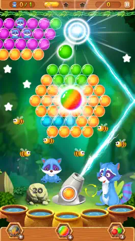 Game screenshot Bubble Raccoon Shooter mod apk