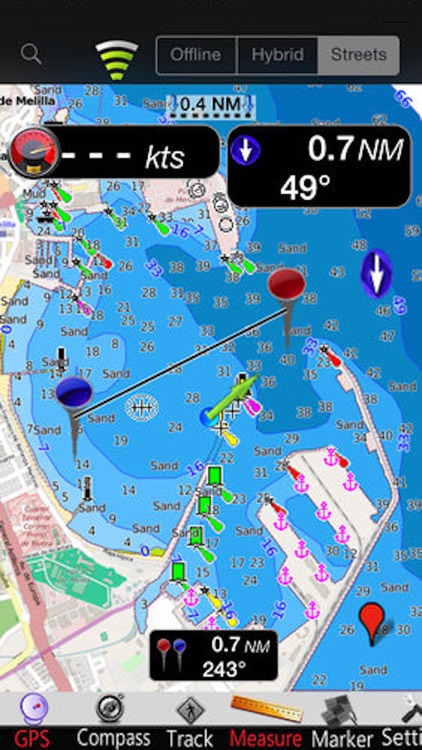 Melilla GPS Nautical Charts screenshot-3