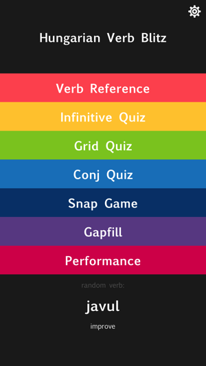 Hungarian Verb Blitz(圖1)-速報App