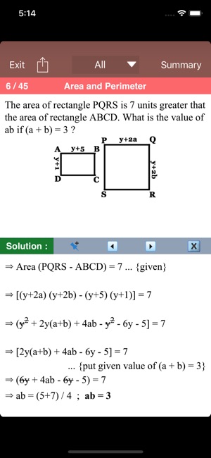 Practice Test for ACT® (Math)(圖5)-速報App