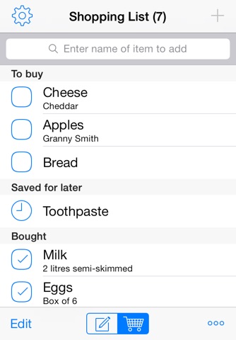 Easy Shopping List Lite screenshot 4