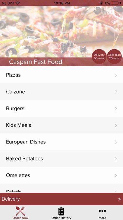 Caspian Fast Food