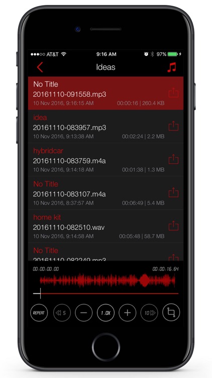 Awesome Voice Recorder for Mp3 Audio Recording