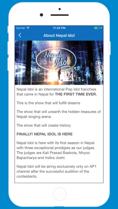 Nepal Idol Finale Screenshot 5
