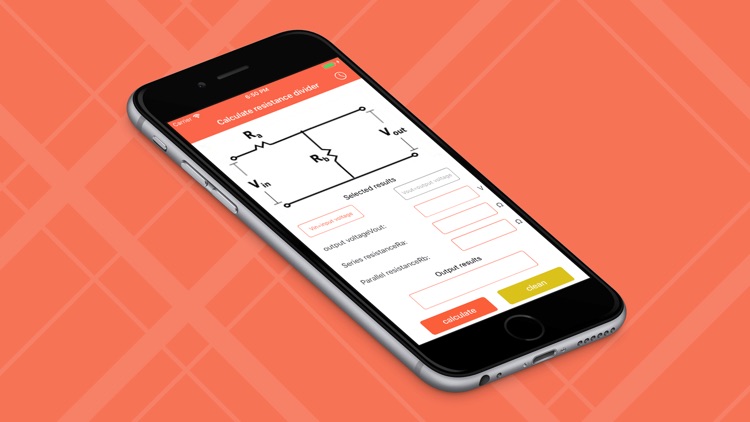 Calculate resistance divider
