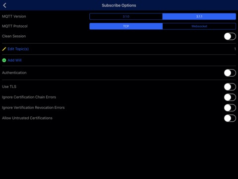 MQTT Tester screenshot 4