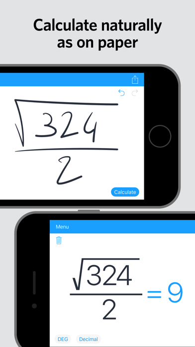 MyScript Calculator 2 Screenshot 1