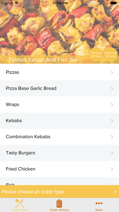 Flames Kebab And Fish Bar screenshot 2