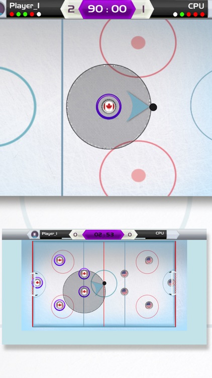 Finger Hockey - Pocket Game screenshot-3