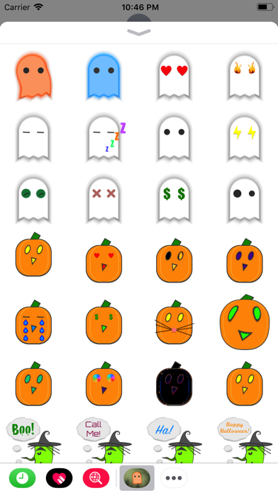 How to cancel & delete HallowStickers from iphone & ipad 1