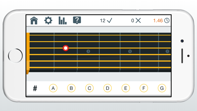 Fret Trainer - 學習指板(圖1)-速報App