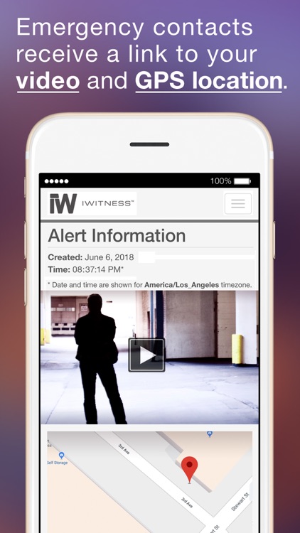 Personal Safety Video app screenshot-3