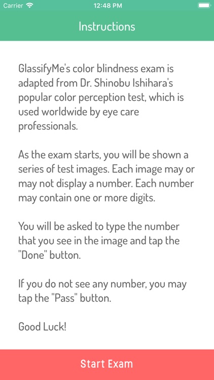 Color Blindness Exam screenshot-3