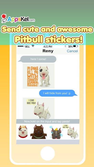 Pit-Bull Emoji Pro screenshot 3