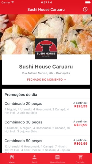 Sushi House Caruaru Delivery(圖2)-速報App