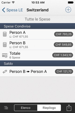 Expense Tool LE screenshot 2