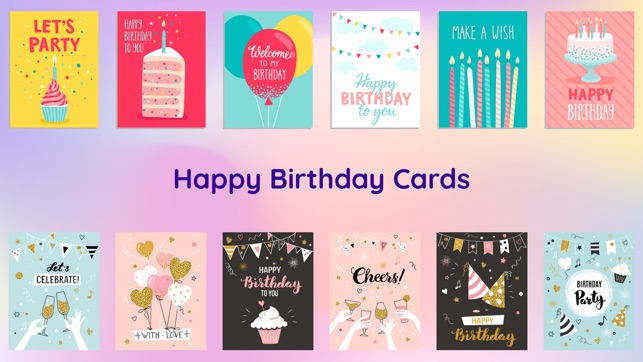 Birthday Cards Wishes Stickers(圖2)-速報App