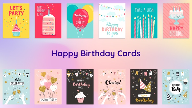 Birthday Cards Wishes Stickers