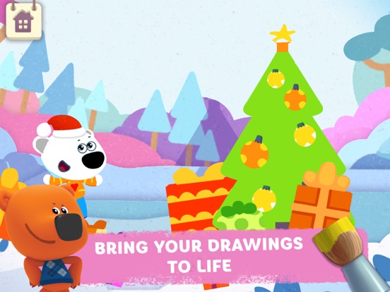 Be-be-bears: Painting for kidsのおすすめ画像2