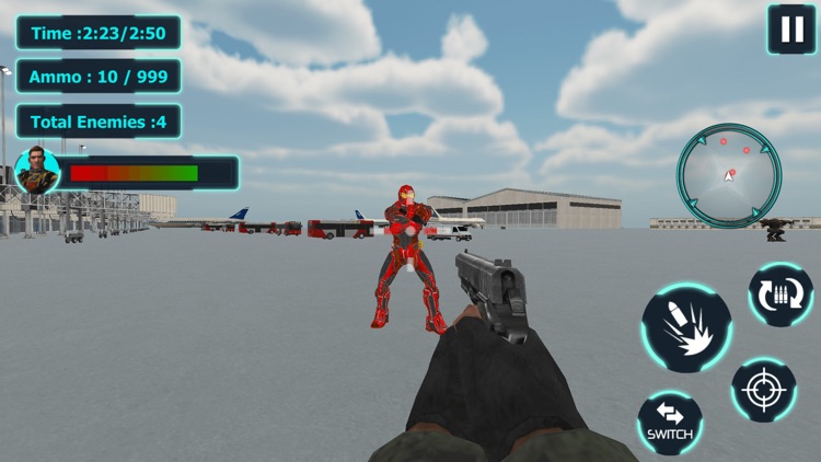 Futuristic Robot Shooting Battle 18 screenshot-3
