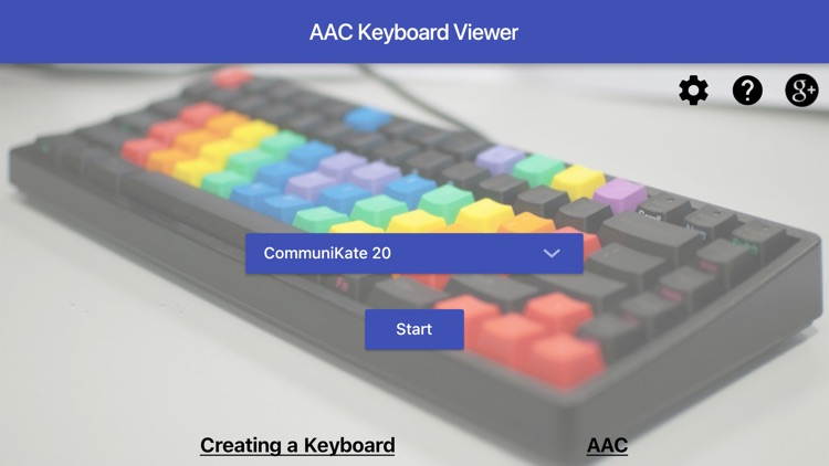 AAC Keyboard with friends