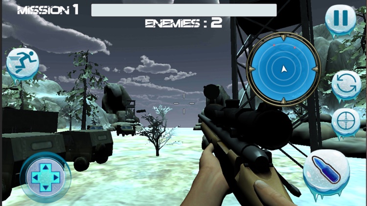 Arctic Commando sniper shooter - Army war screenshot-4