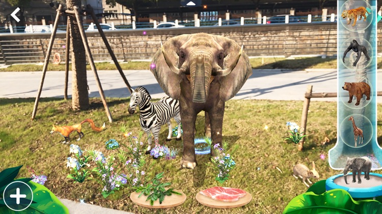 AR Land Zoo - Build & Feed screenshot-3