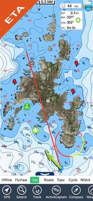 Boating Greece HD GPS Charts(圖7)-速報App