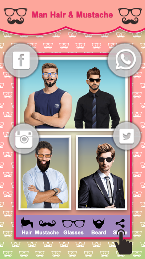 Men Hair Style Mustache Photo Editor On The App Store