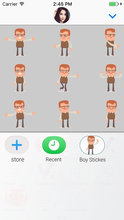 Genius Boy: Animated Stickers screenshot-3