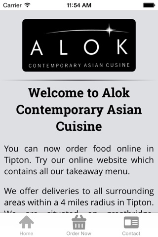Alok Contemporary Asian screenshot 2