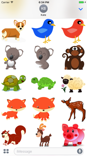 Sticker Fun with Cute Animals(圖3)-速報App