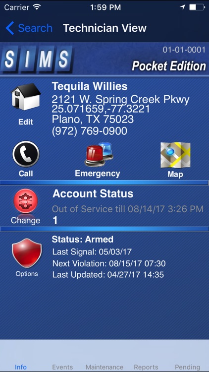 SIMS Pocket