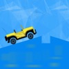 Jeep on Risky Road