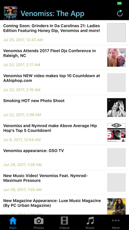 Venomiss: The App