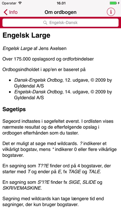 English Danish Dictionary - Large screenshot-4