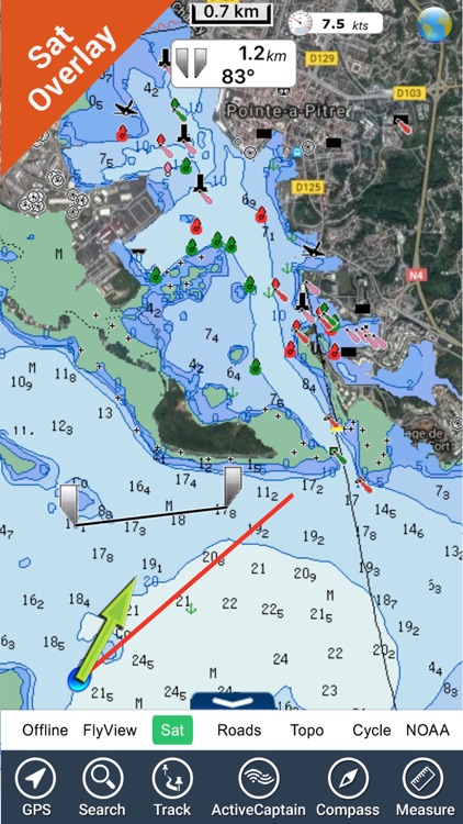 Gaudalupe - GPS Map Navigator
