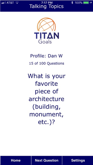Titan Goals Talking Topics screenshot 2