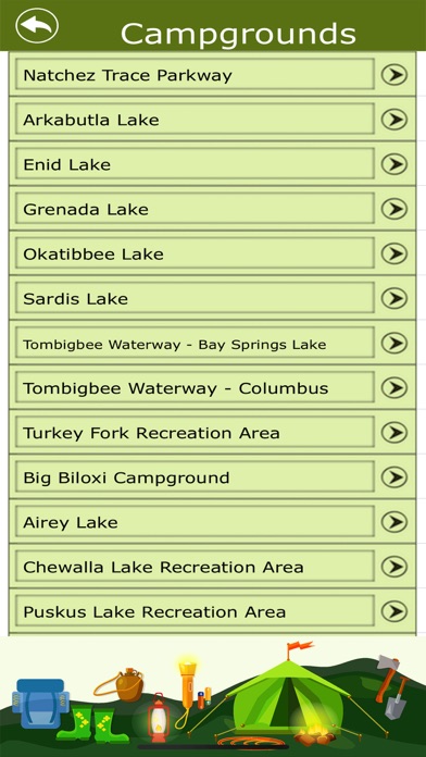 Mississippi Camping & Trails screenshot 4