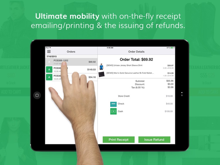 3dcart POS: Point of Sale iPad screenshot-3
